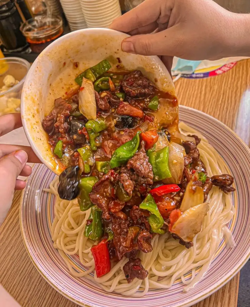 ban mian Uyghur Food