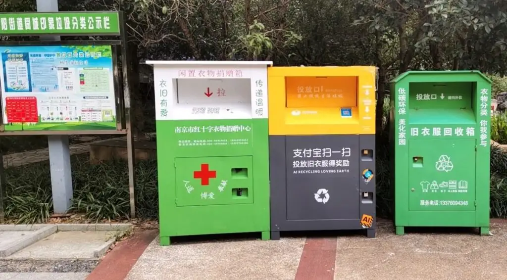 clothes recycling in China