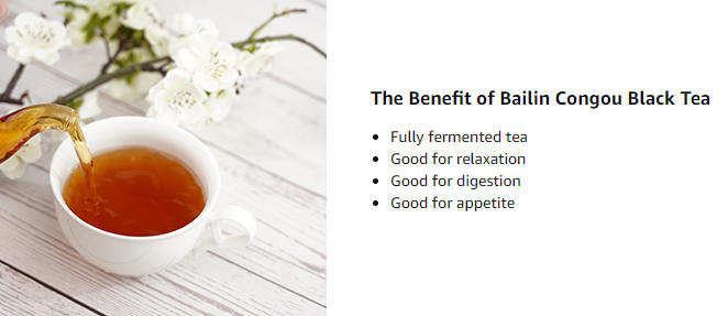 benefits of bailin black tea