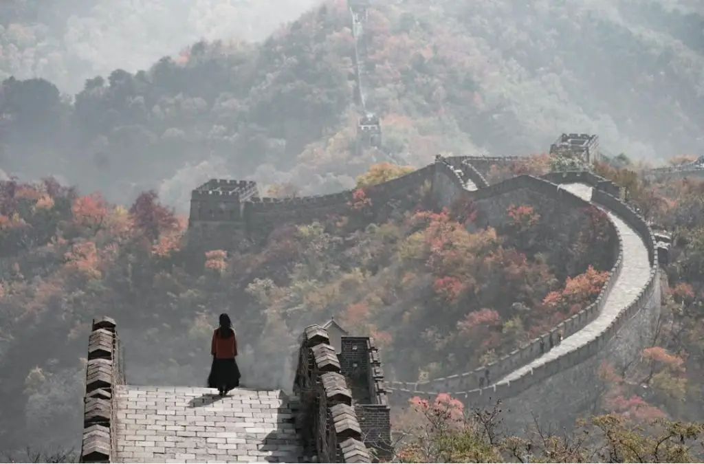The Great Wall autumn