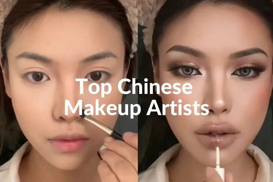 top Chinese makeup artist