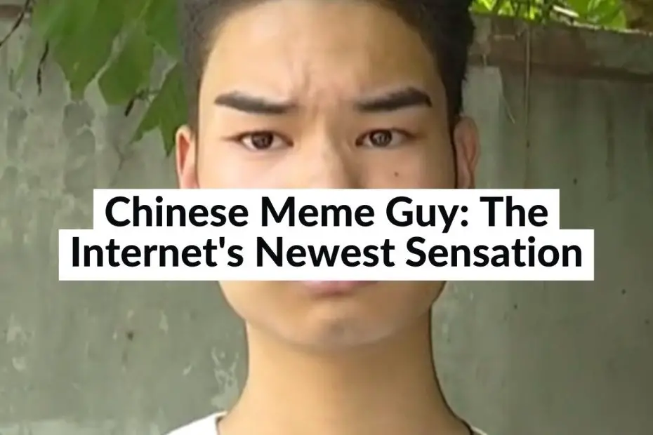 chinese meme guy