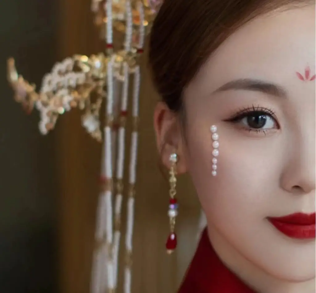 chinese bride makeup