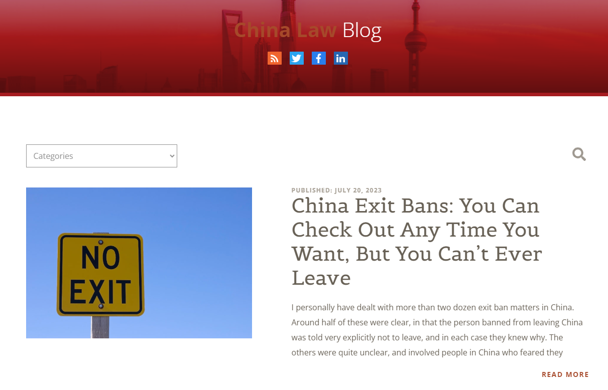 China Law Blog Navigating The Complexities Of China S Legal System