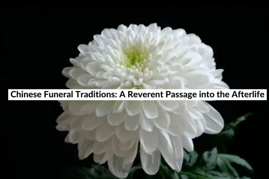 chinese funeral traditions