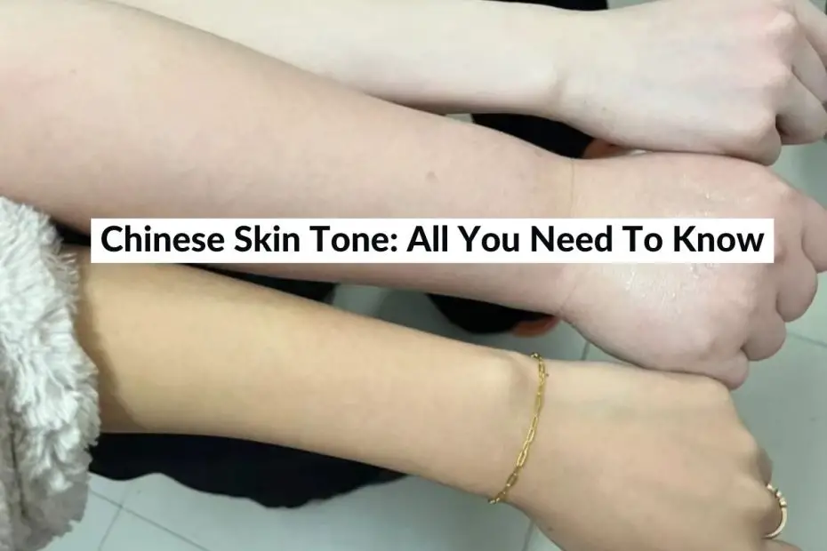 chinese skin tone
