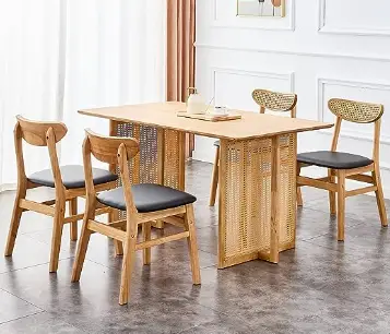 chinese tea table set with chairs