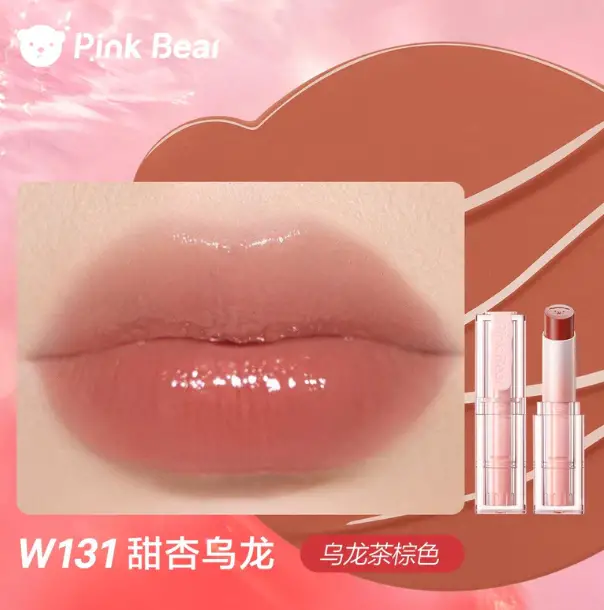 pink bear lipstick w131